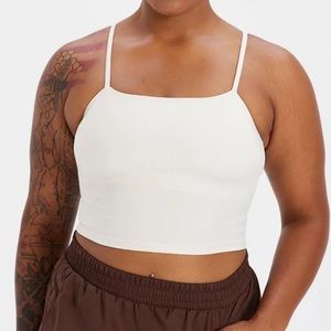 Girlfriend Collective Cream Sports Bra